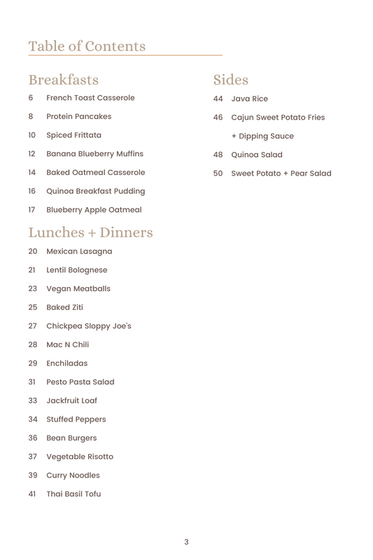 Healthy Families Cookbook (Ebook)