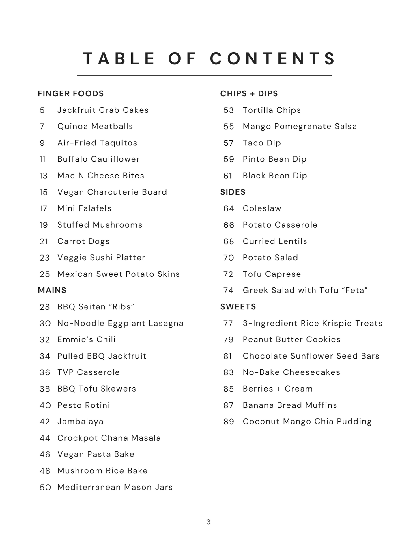 Healthy Potlucks Cookbook (Ebook)