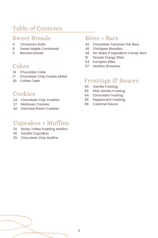 Healthy Desserts Cookbook (Ebook)