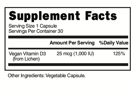 Vitamin D3 Supplement